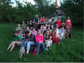 2008 - Group photo in Bikfalva